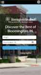 Mobile Screenshot of bloomingtonindianadirect.info
